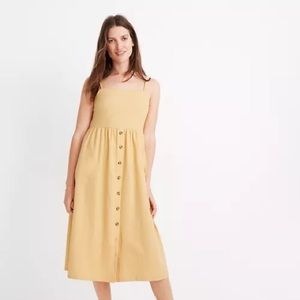 NWT - Cami Button-Front Midi Dress